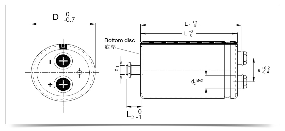 电解电容外形尺寸图